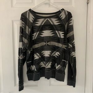 Denim & Supply Ralph Lauren Black and Gray Knit